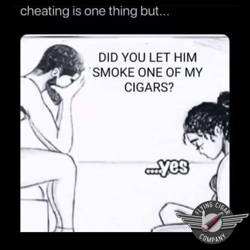 Cheating With Cigars Meme